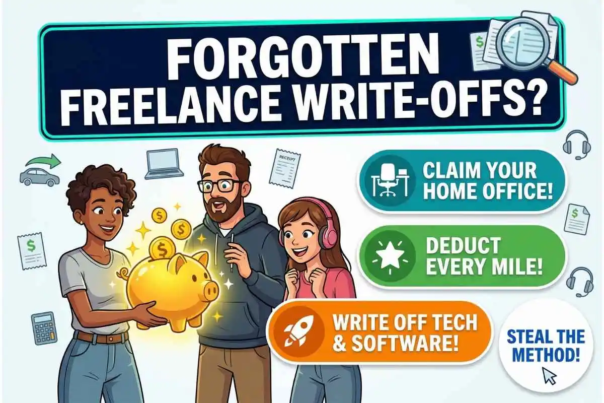 Freelance Taxes Explained The Deductions Most Beginner Side-Hustlers Forget to Claim