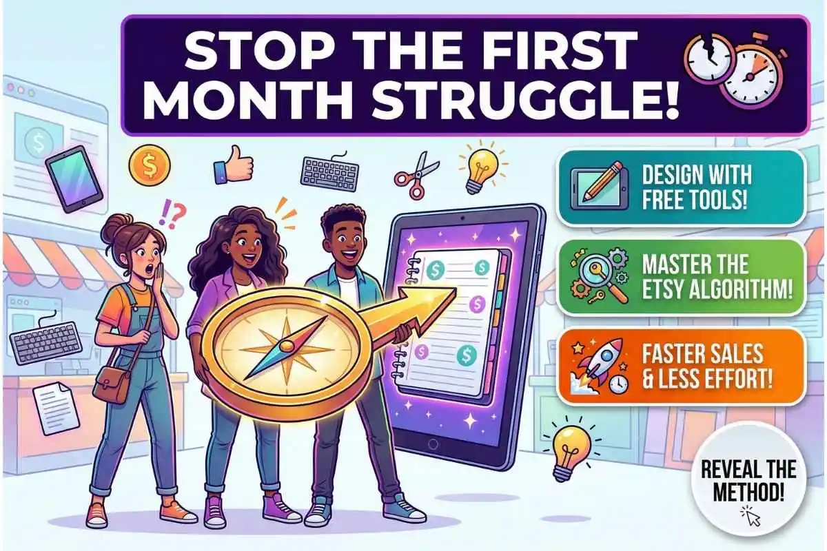 Selling Digital Planners on Etsy A Realistic Guide to Surviving Your First Month