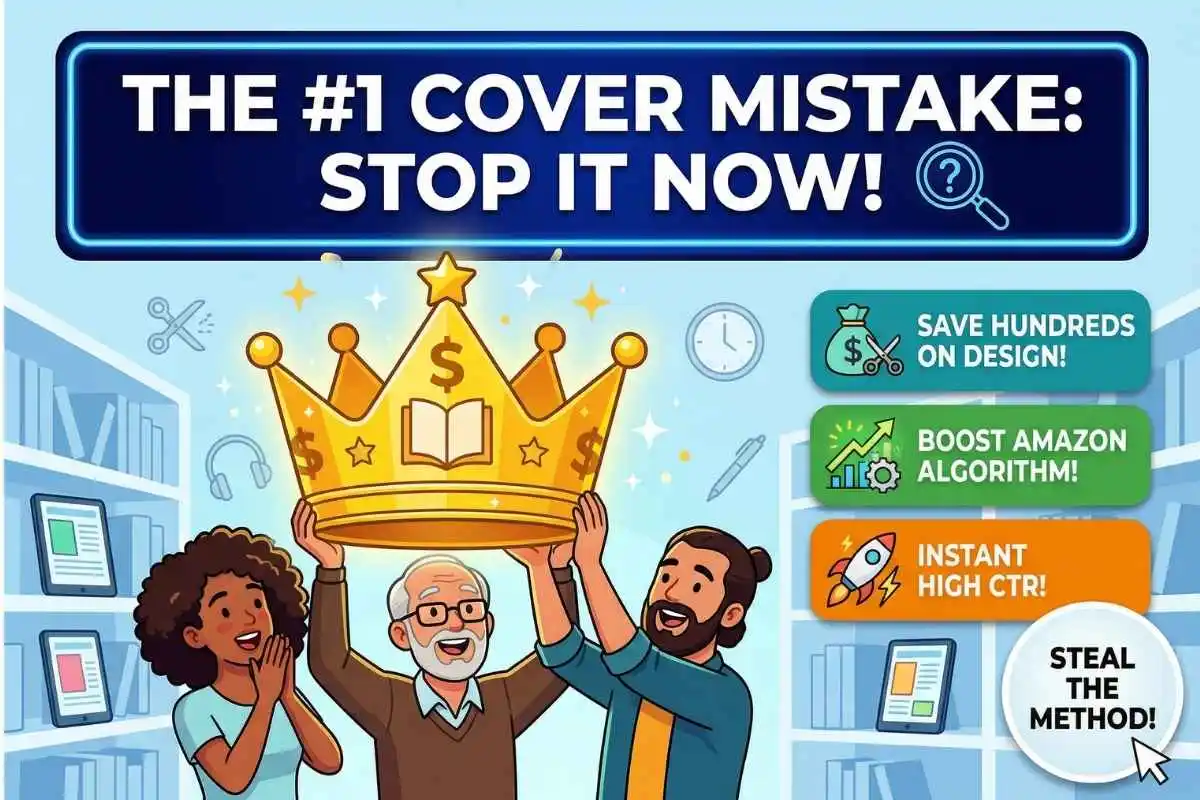 The Too Busy Cover Mistake Why Minimalist KDP Designs Are Outselling Complex Ones