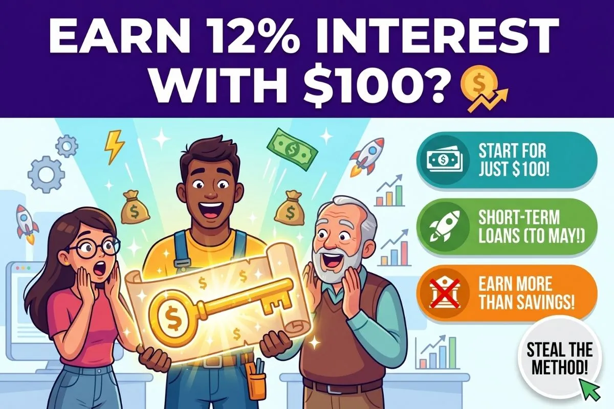 Be the bank Lend $100 to 2026 startups and earn 12% by May.