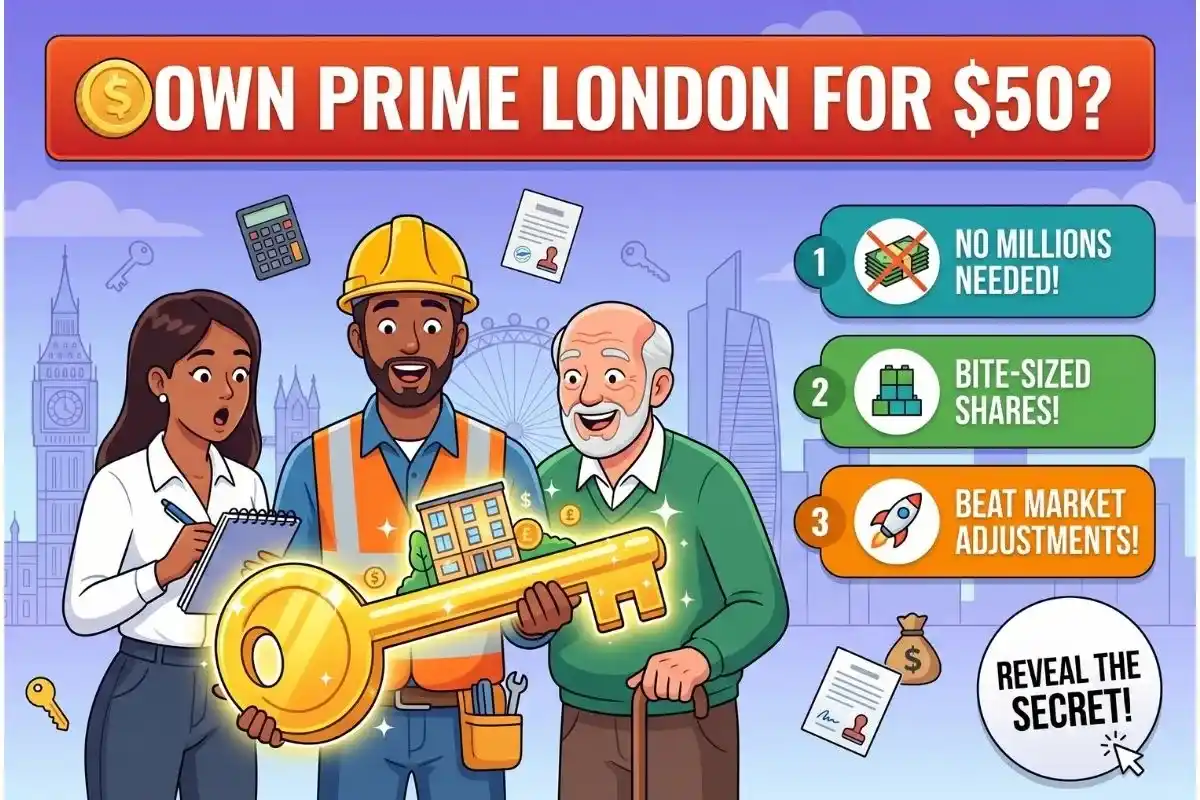 Buy a piece of a London flat for $50 this Sunday before prices jump.