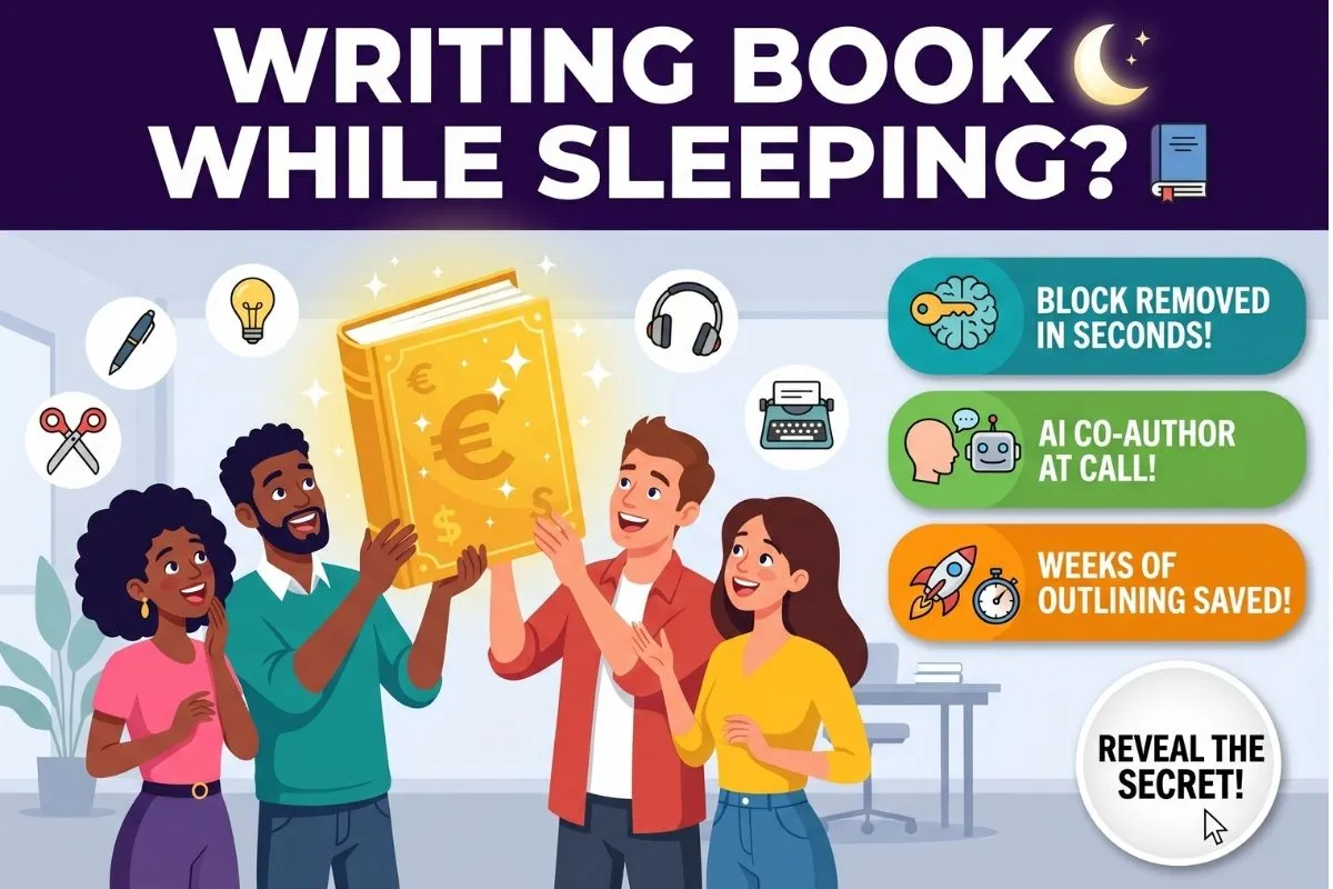 Meet your new Co-Author The AI that writes plot twists while you sleep.