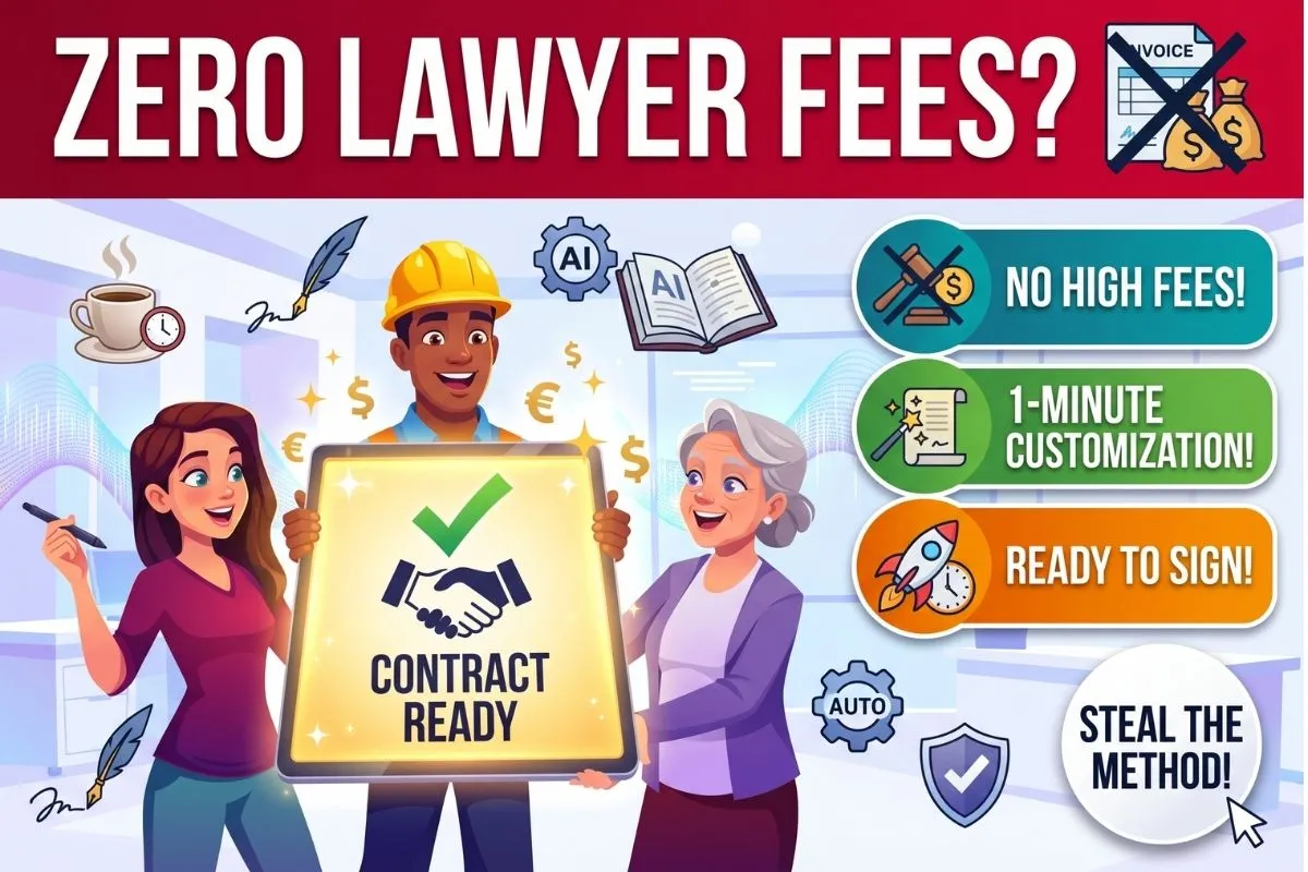 The 1-Minute Contract Use this AI to draft legal forms for free.