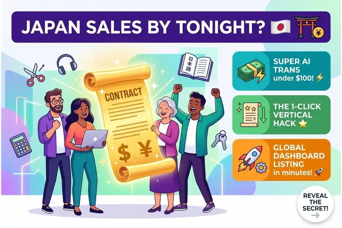 The 2026 trick to translate and sell your book in Japan by tonight.