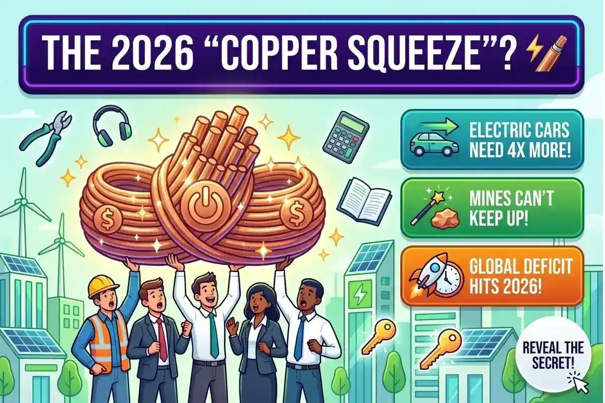 The Copper Squeeze Why the 2026 energy transition is making this metal gold