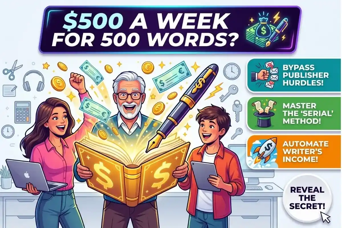 The Micro-Chapter secret Make $500 a week writing 500 words a day.