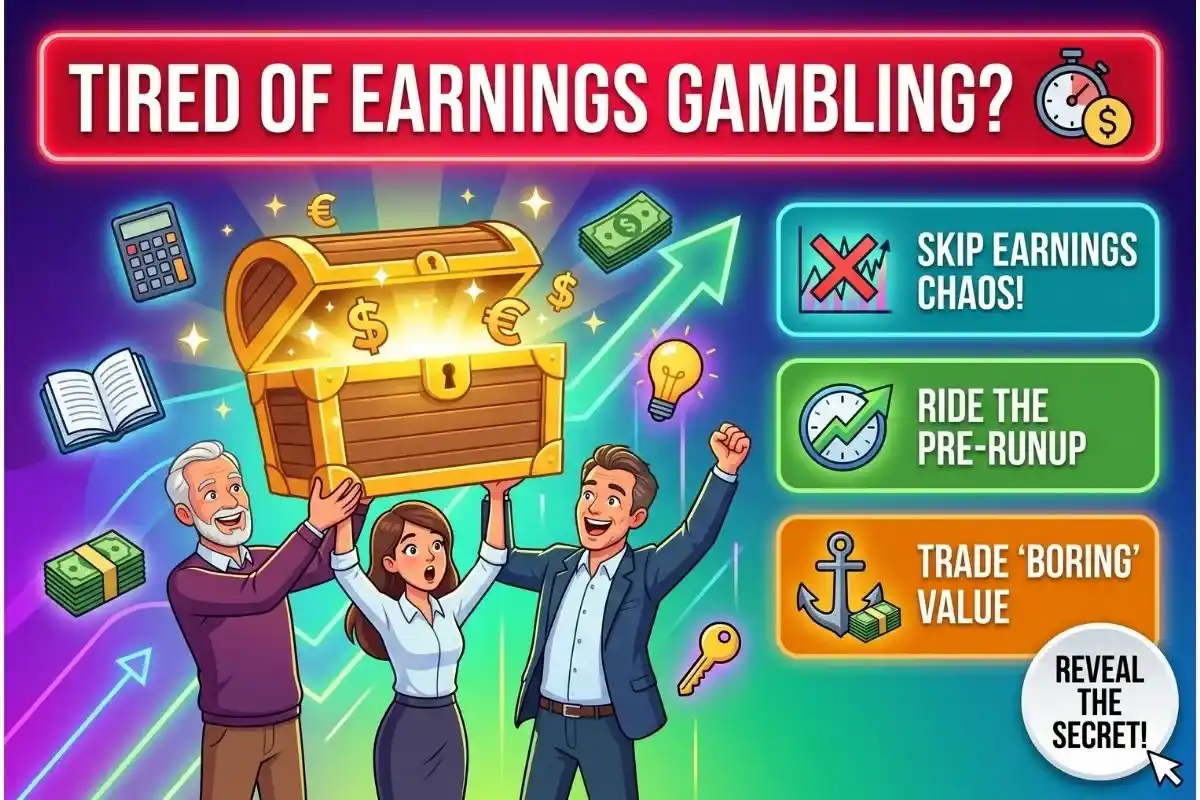 The Pre-Earnings secret Trade these 3 boring stocks before Monday.