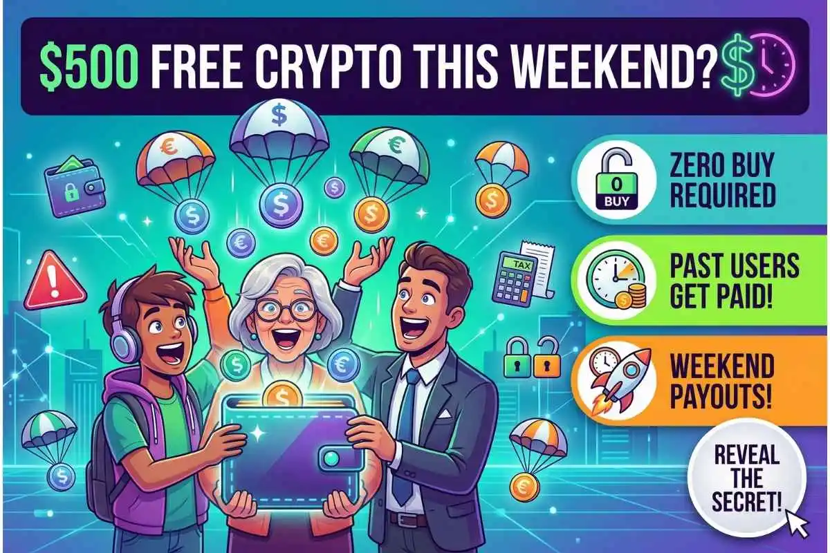 The Spring Airdrop Season Claim $500 in free crypto before the weekend ends