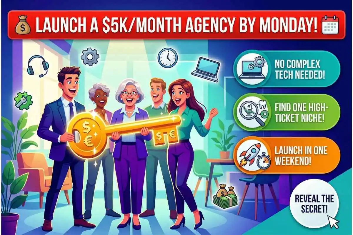 The Spring Side Hustle Launch a $5kmonth micro-agency before Monday