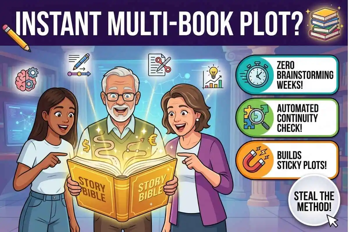 The Sticky Plot Formula Use 2026 AI to outline a series readers can't put down