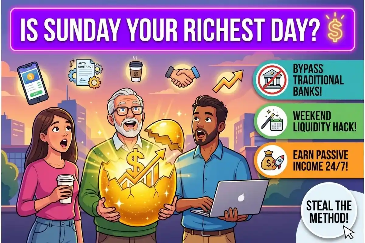 The Sunday Staking trick Lock your stablecoins today for 18% APY.