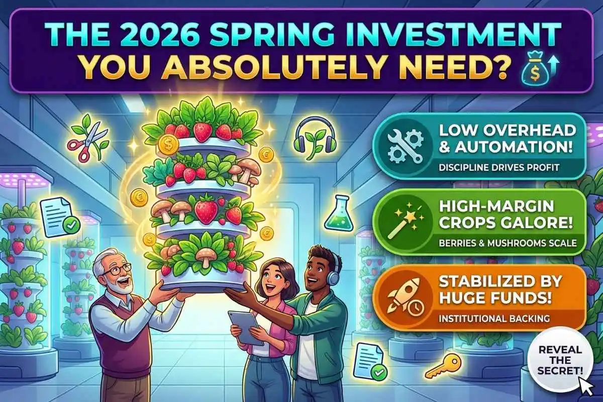Vertical Farming Stocks The 2026 spring investment you absolutely need now