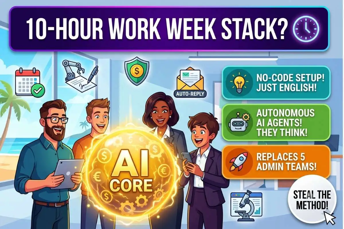 10-Hour Work Week Stack The exact AI tools 2026 founders use to reclaim their summer
