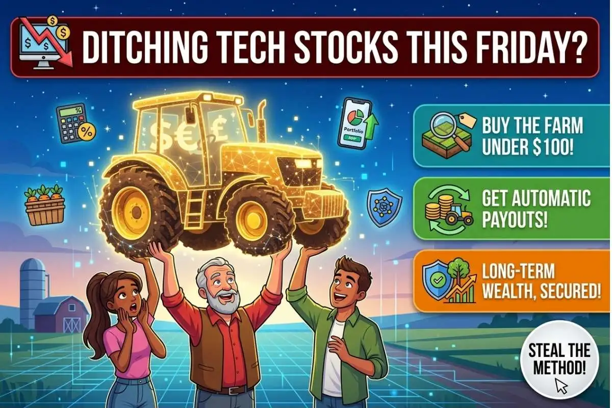 Buy Tokenized Farmland 2026 Why smart money is abandoning tech stocks this Friday