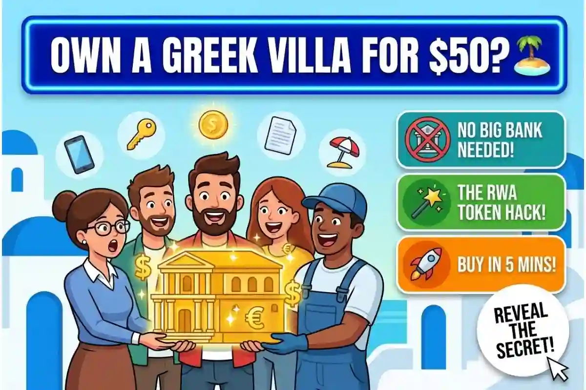 Buy a piece of a 2026 Greek Villa for $50 before the summer rush starts.