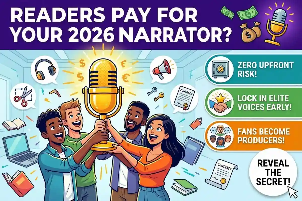Fan-Funded Audiobook Kickstarter Make your readers pay upfront for your 2026 narrator
