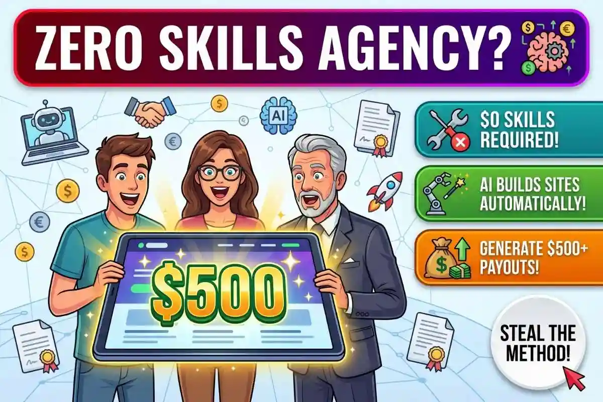 Ghost Drop-Servicing Agency: Sell $500 AI-generated websites this weekend with zero skills