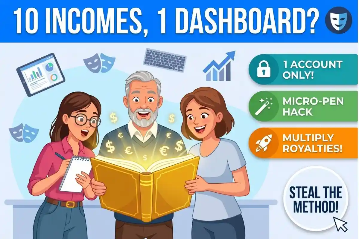 Launch a Pen Name Empire Run 10 secret profiles from one dashboard.