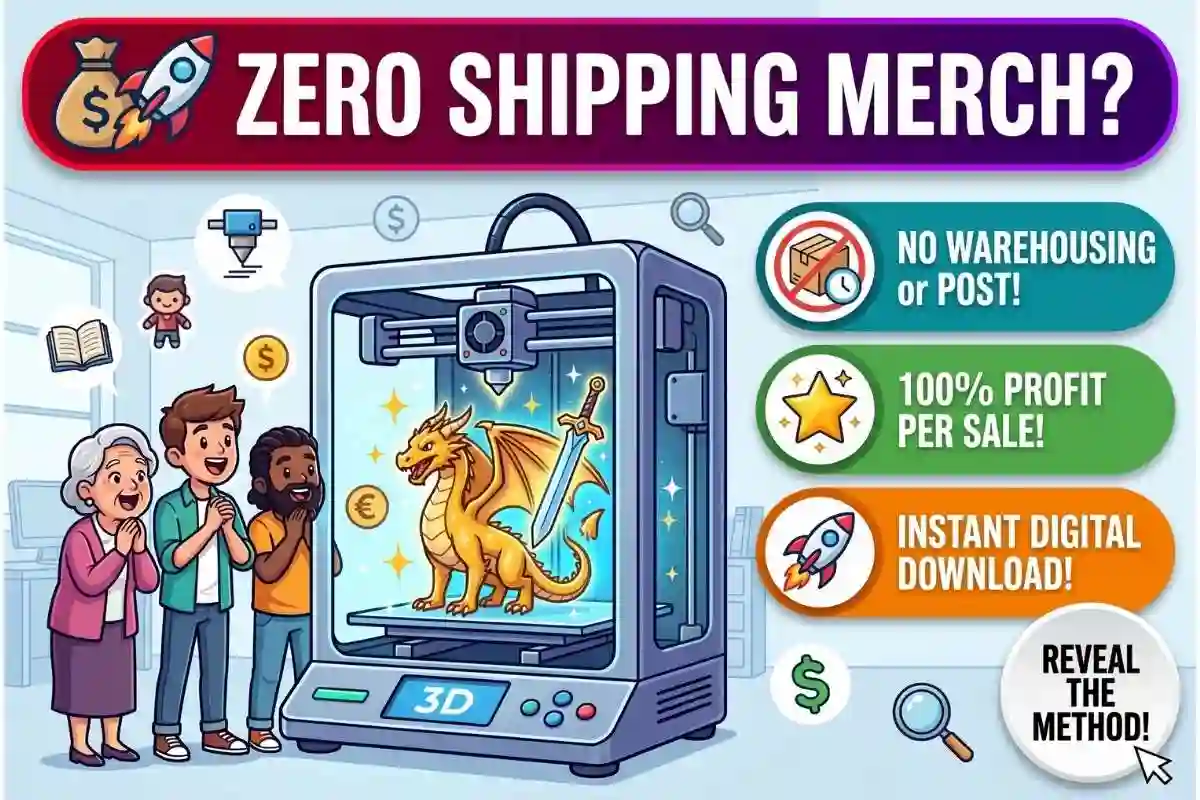Monetize 3D Printable Files How authors are selling Digital Swag to superfans today