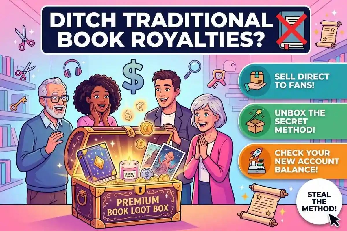 Physical Book Loot Boxes Curate and sell premium 2026 merchandise directly to your superfans