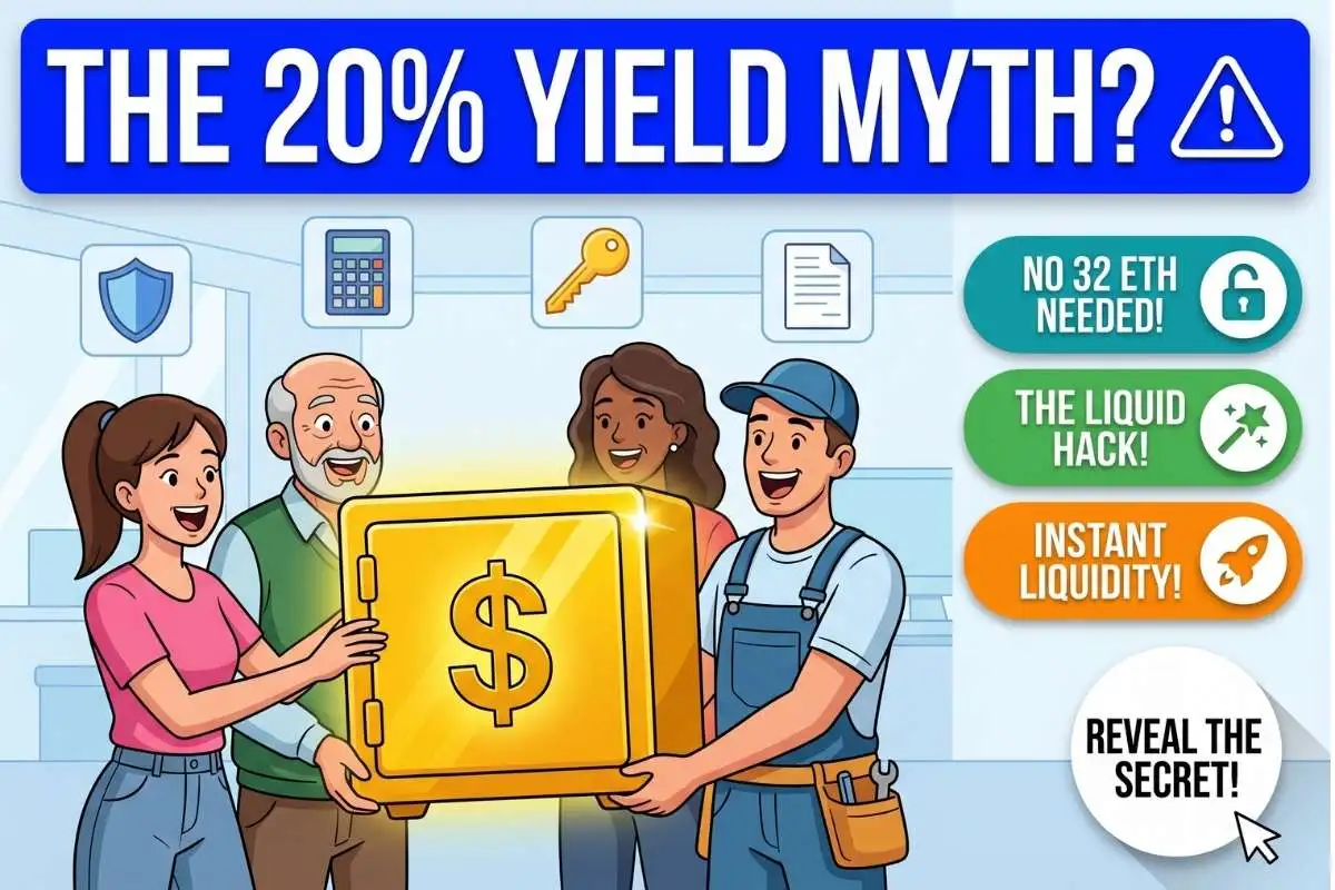 Safe Crypto Liquid Staking Earn 20% on your idle Ethereum before the weekend ends