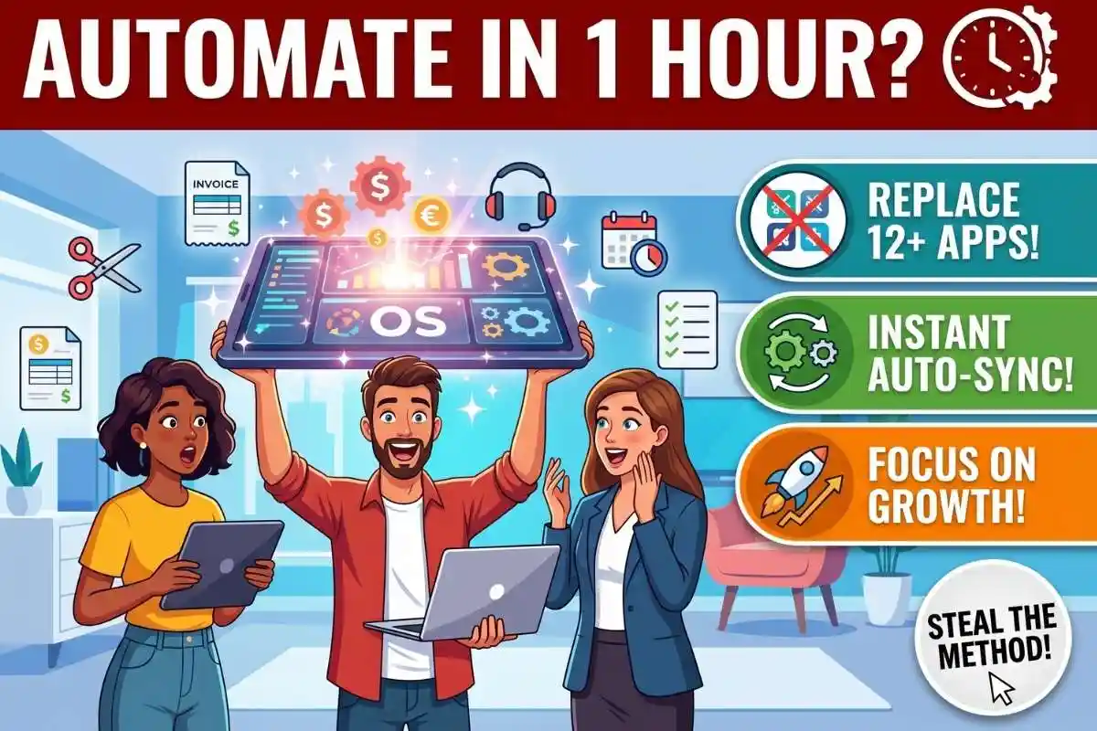 Solopreneur Notion OS Template Automate your entire 2026 freelance business in just one hour