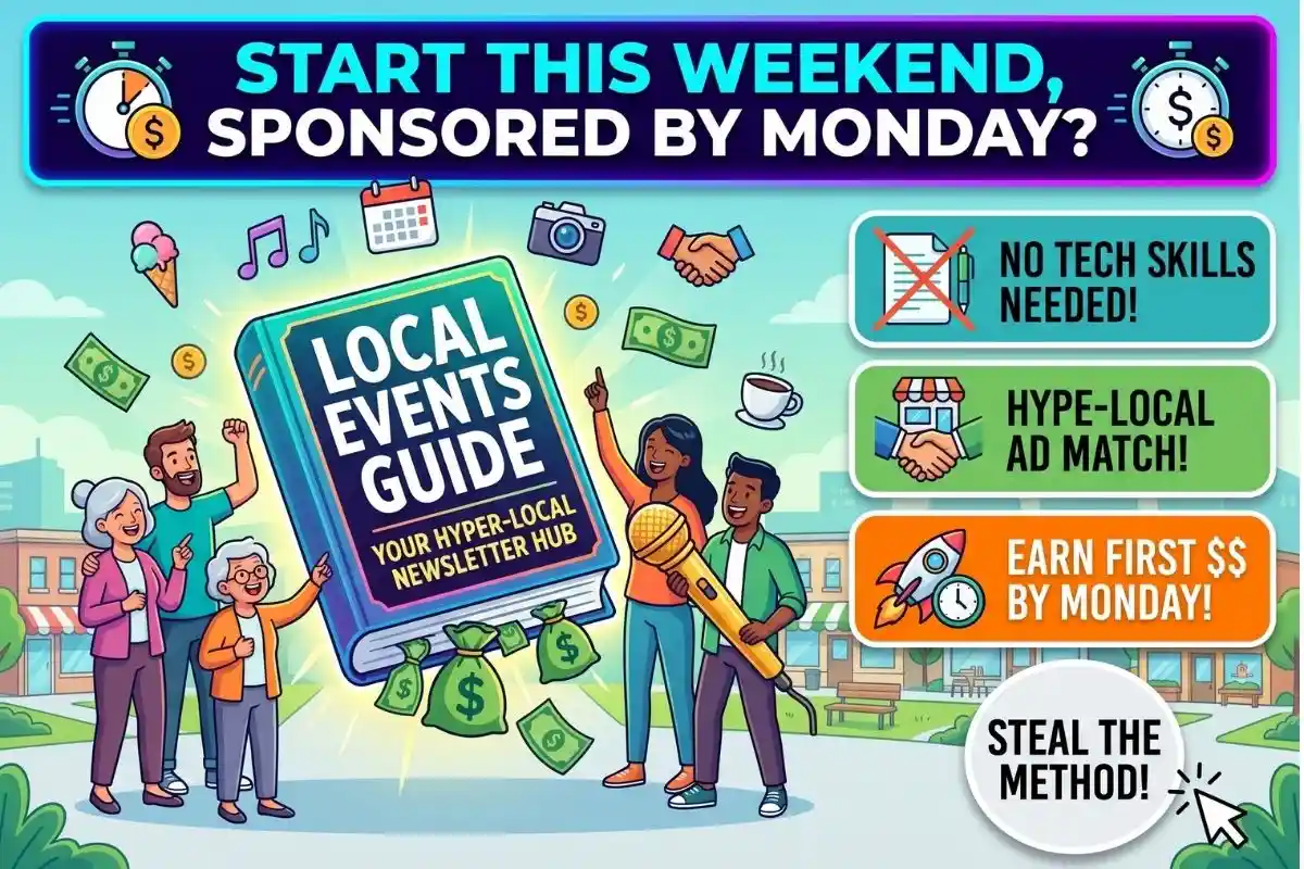 Start a Hyper-Local summer events Substack today and get sponsored by Monday.