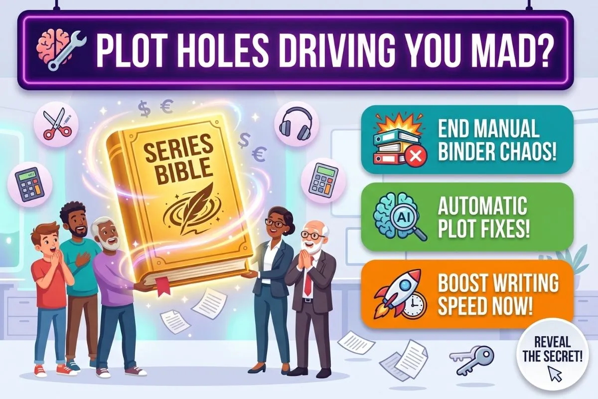 The 1-hour Series Bible trick Let AI fix your plot holes this Sunday.