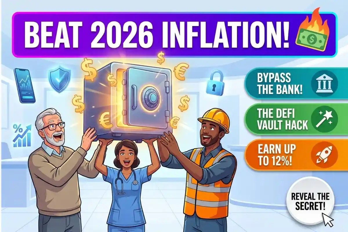 The "DeFi Vault" trick: Hide your emergency fund from 2026 inflation today.