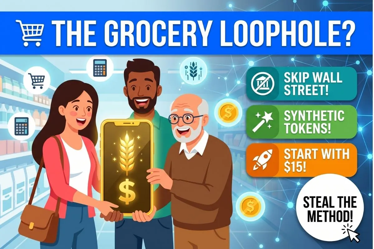The Grocery Hedge Buy synthetic farm tokens to beat 2026 inflation.