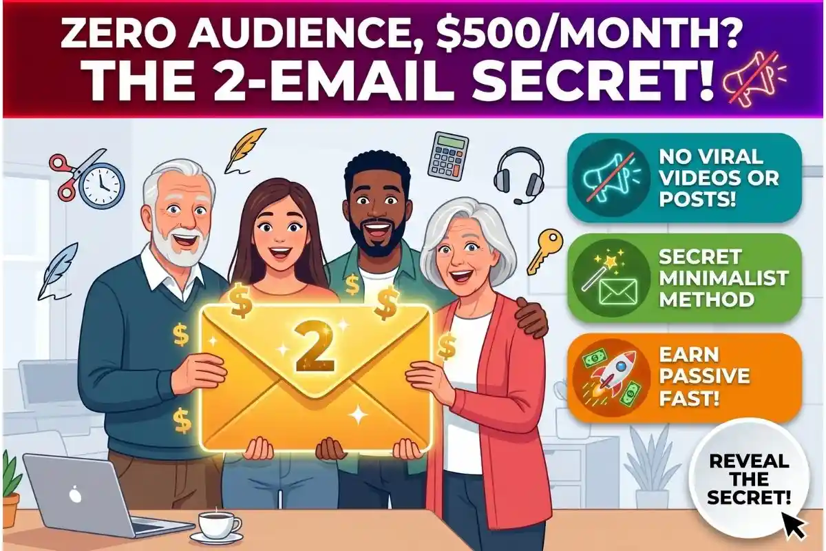 The Micro-Newsletter secret Earn $500month writing just 2 emails.