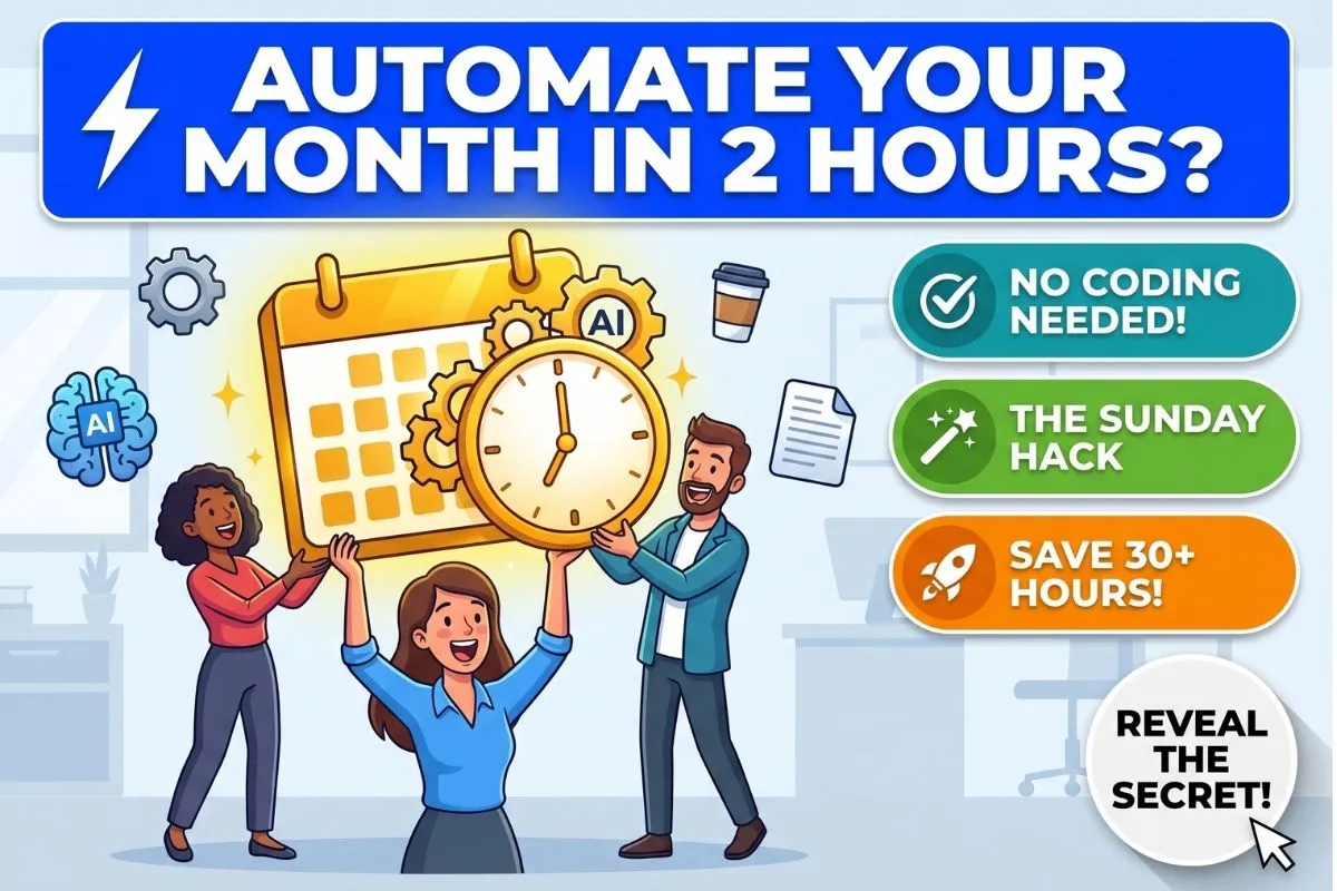 The Sunday System Automate your entire May workflow in just 2 hours.