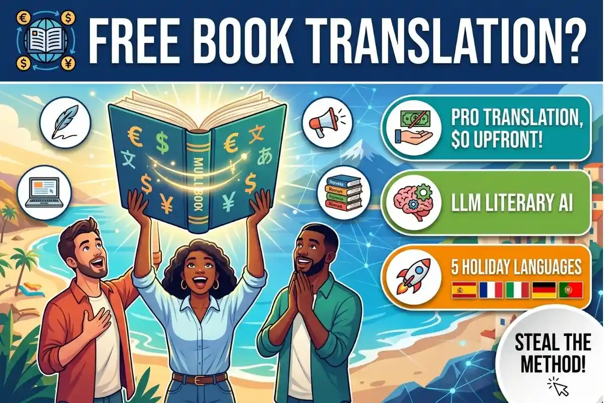 Translate your thriller into 5 Summer Holiday languages today for free.