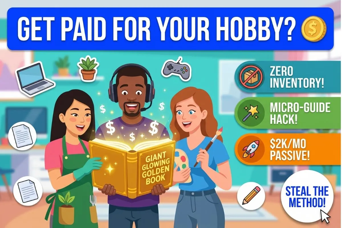 Turn your weekend hobby into a $2kmonth Micro-Guide today.