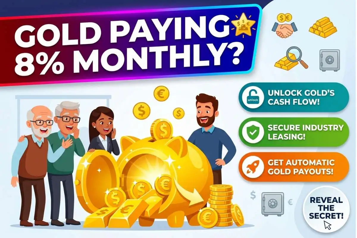 Yield-Bearing Physical Gold: Earn 8% monthly interest on your 2026 bullion starting today