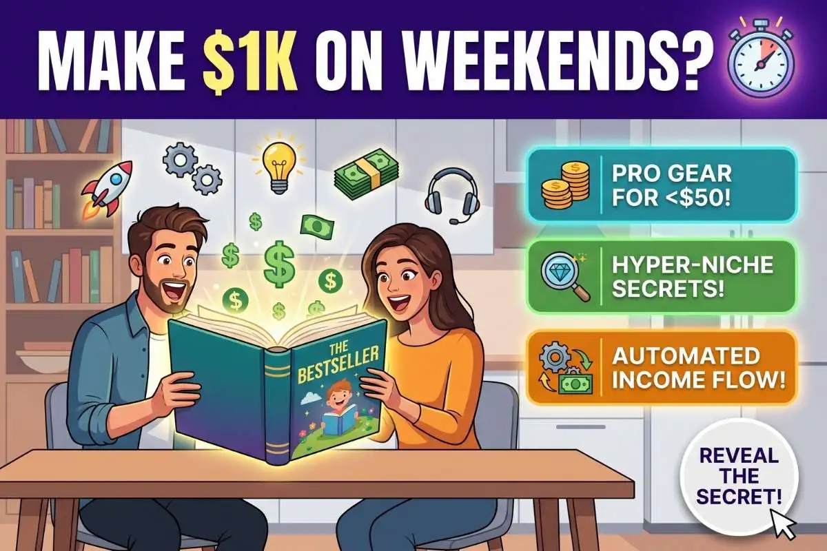 AI Children's Book Publishing The weekend KDP hustle that still makes $1k a month in 2026