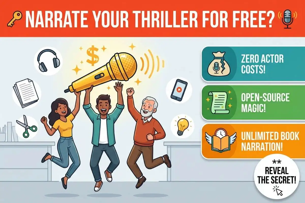 AI Voice Cloning Audiobooks How to narrate your entire summer thriller for absolutely free
