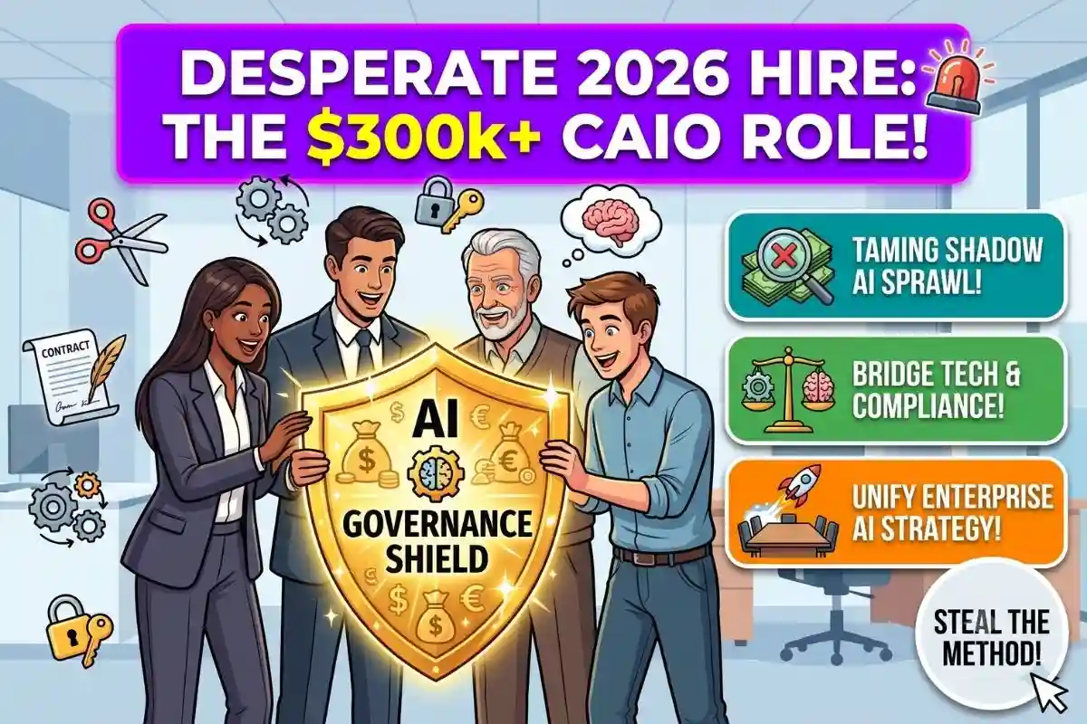 Chief AI Governance Officer (CAIO) Why this $300k role is the most desperate 2026 corporate hire