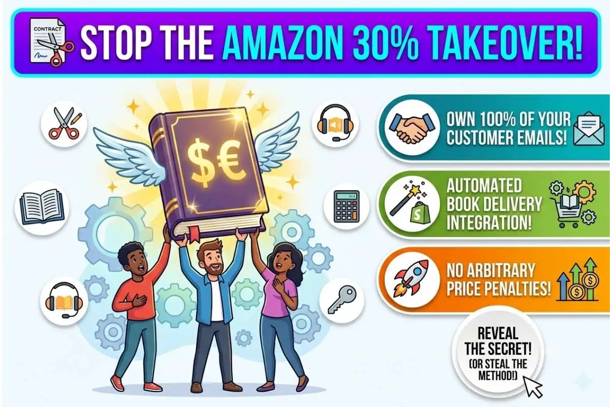 Direct-to-Reader Shopify Stores The hidden funnel authors use to bypass Amazon's 30% cut