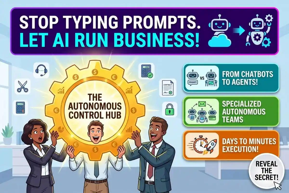 Enterprise Agentic Workflows Stop typing prompts and let AI run your business autonomously