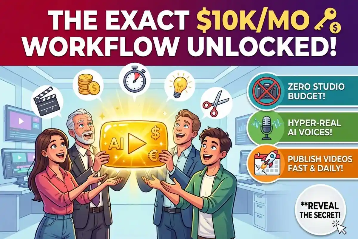 Faceless YouTube Automation The exact AI workflow making creators $10k a month passively