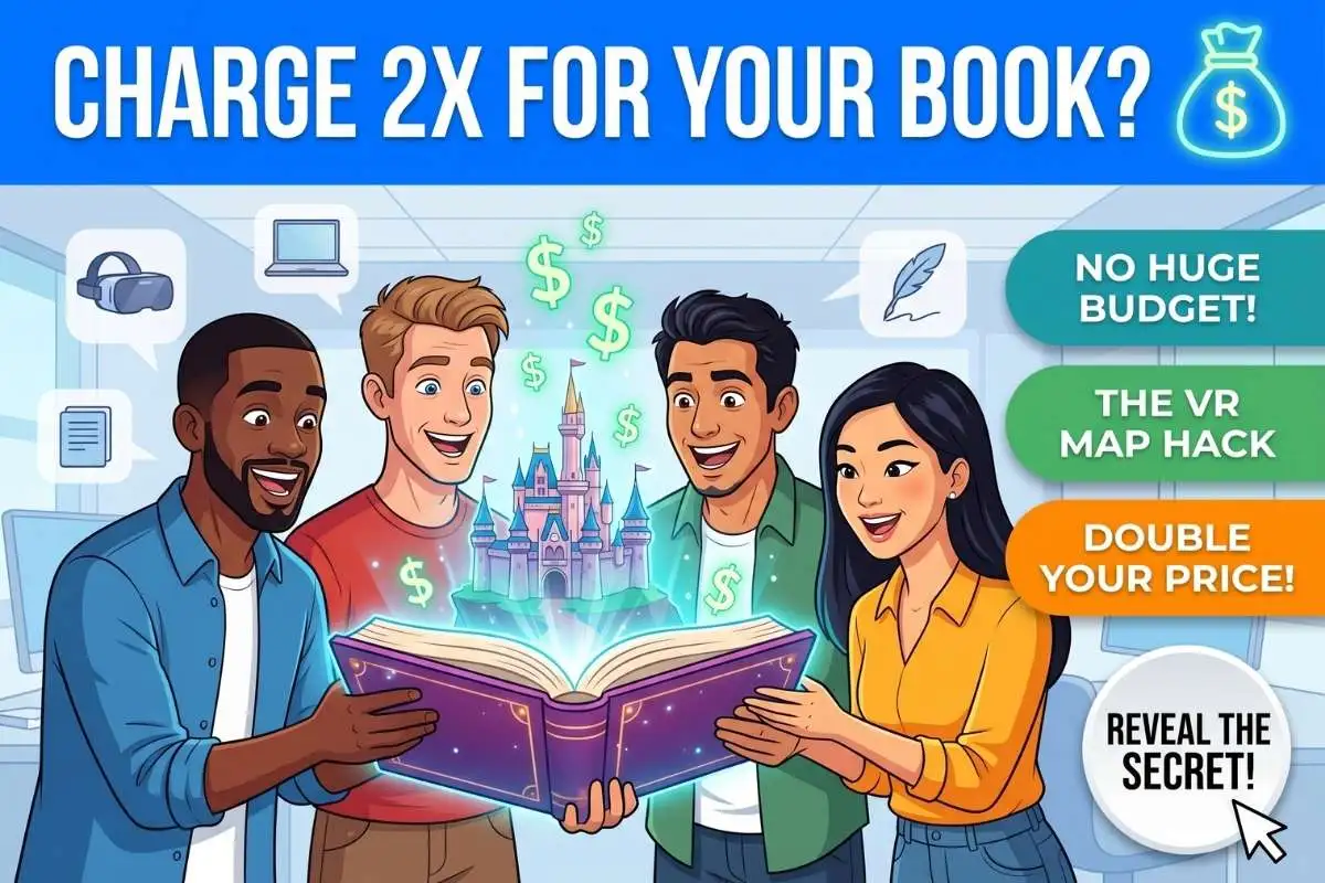 Interactive VR Book Mapping Add immersive worlds to your fantasy novel and charge double today