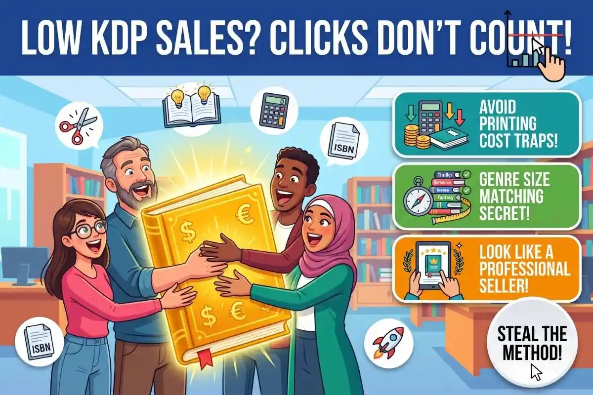 KDP Paperback Trim Sizes The hidden formatting mistake destroying your Amazon conversion rate