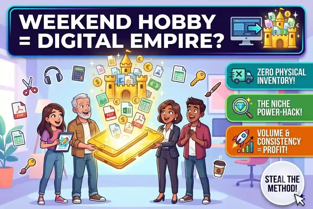 Micro-Guide Etsy Publishing: Turn your weekend hobby into a $2k/month digital empire today
