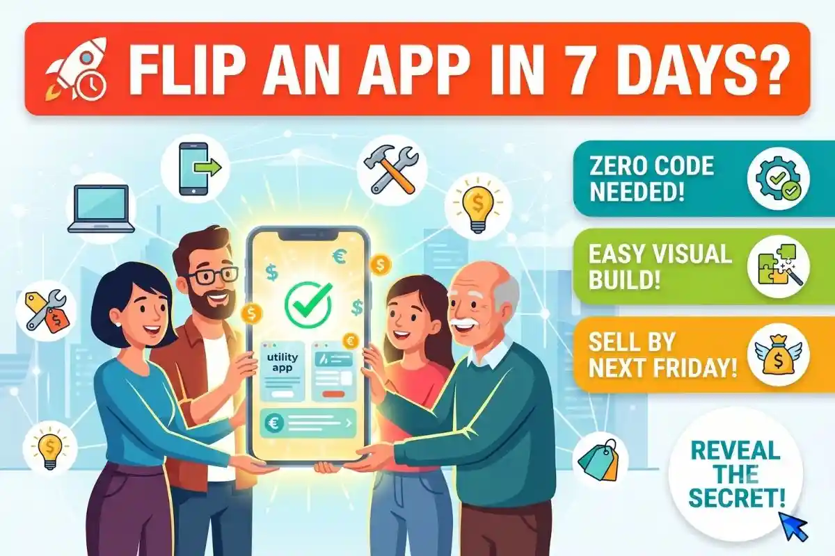 No-Code App Weekend Project Build a functional utility today and sell it for profit by next Friday