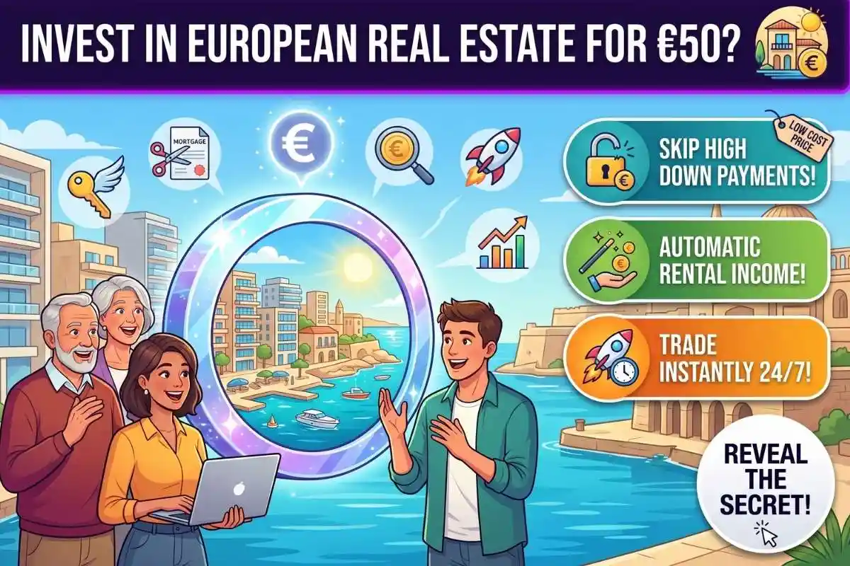 RWA Tokenization Malta How to buy a piece of European real estate for €50 this Thursday