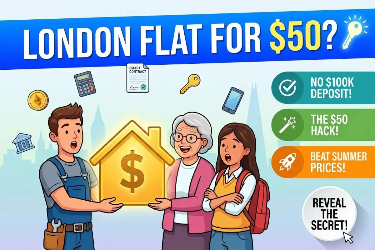 Tokenized London Flat Ownership: Buy a piece of real estate for $50 before summer prices jump
