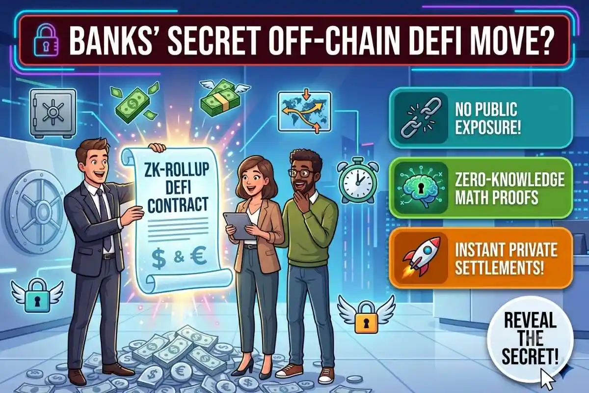 ZK-Rollup Institutional DeFi Why major banks are secretly moving liquidity to private blockchains