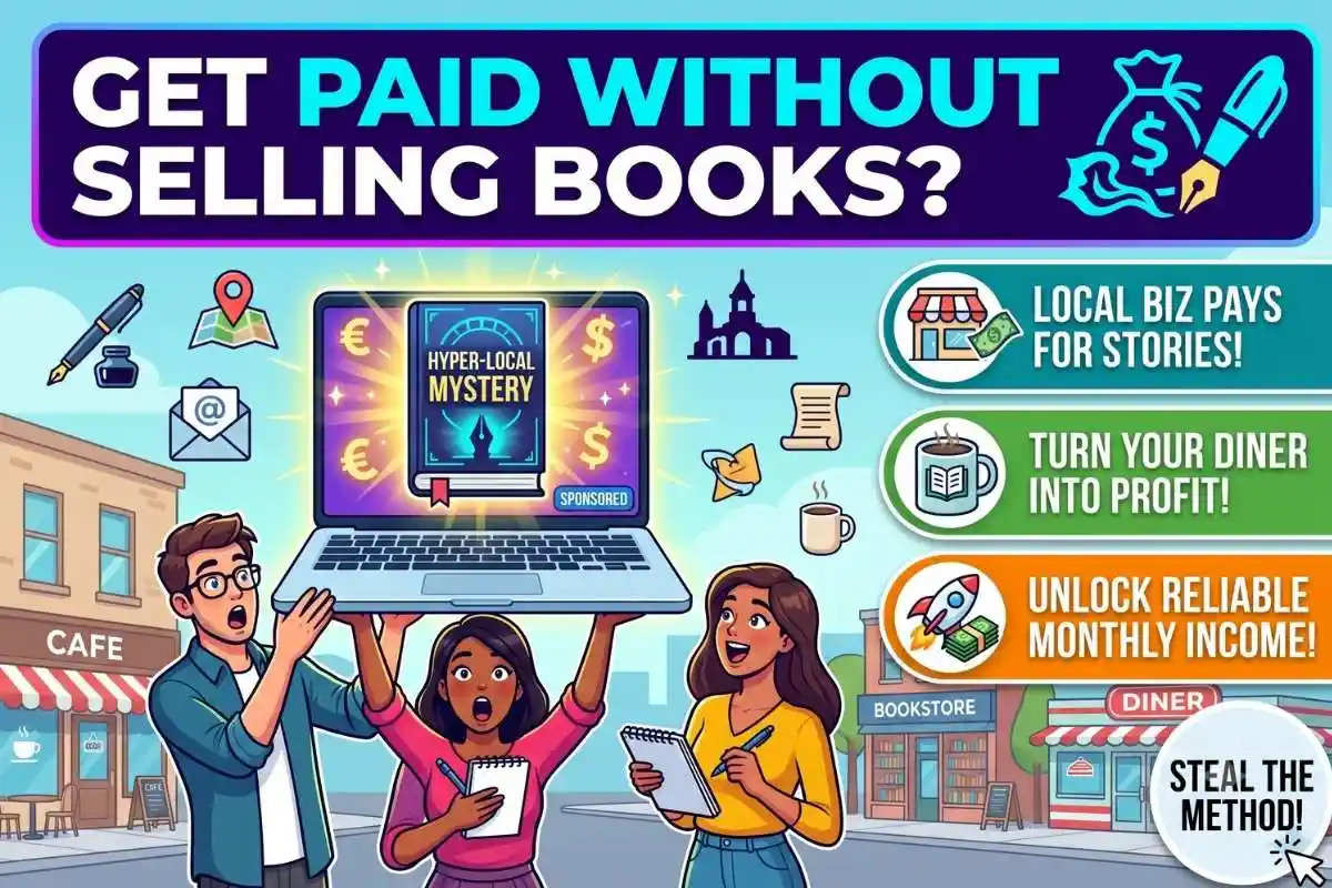 Author Newsletter Sponsorships Get local businesses to pay you for writing hyper-local fiction