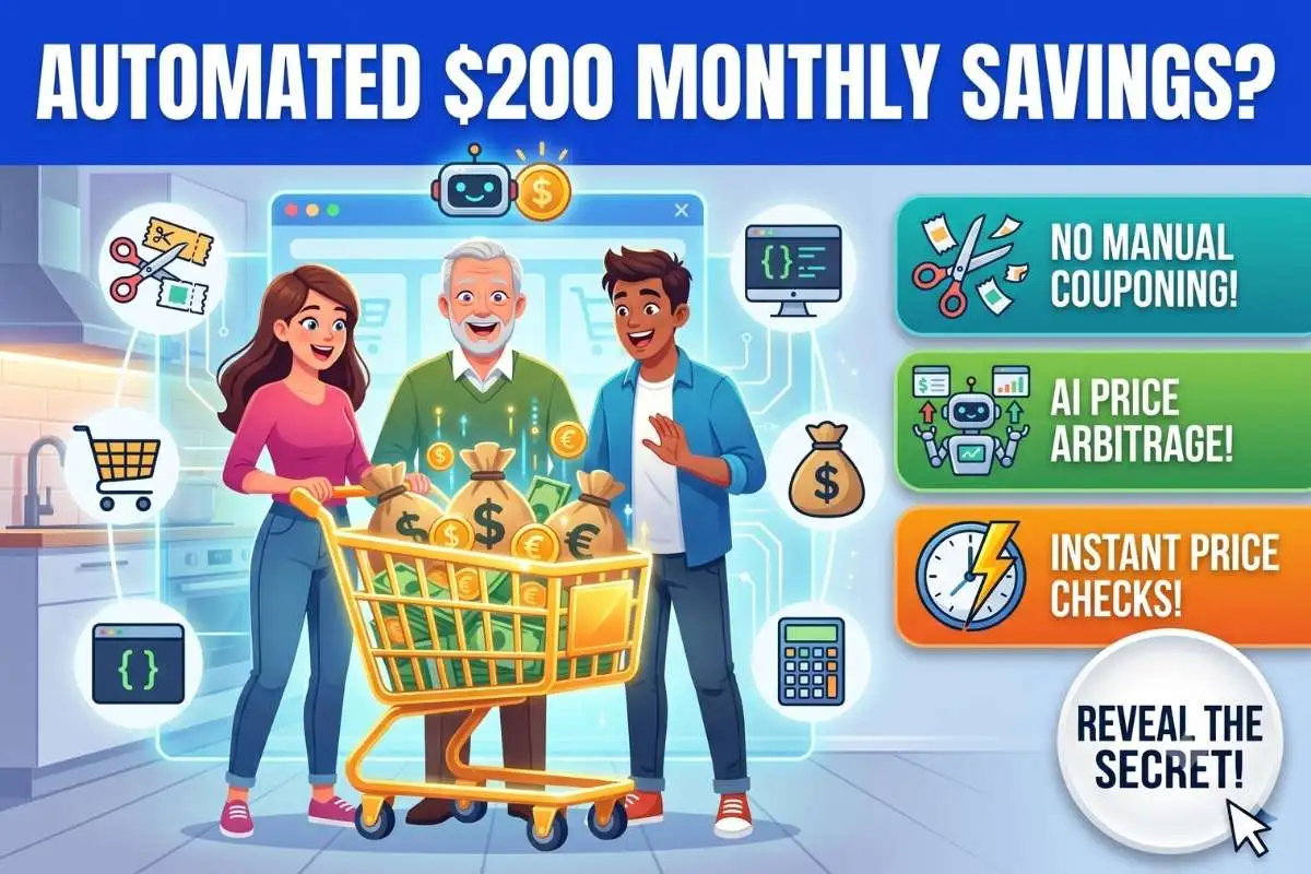 Automated Grocery AI Scripts The simple code that saves families $200 a month on food